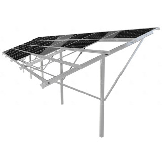 Pole Ground Solar Mounting System